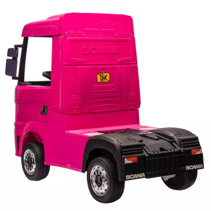 Scania 500R HL698 rožinis 4x4 elektromobilis