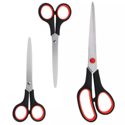 Kanceliarinių žirklių rinkinys Universalus 3 vnt.