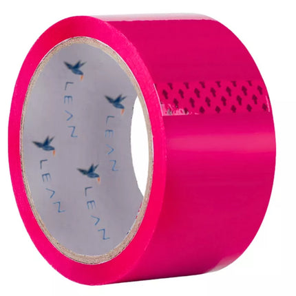 Akrilinė pakavimo juosta rožinė, 48 mm / 50 jardų