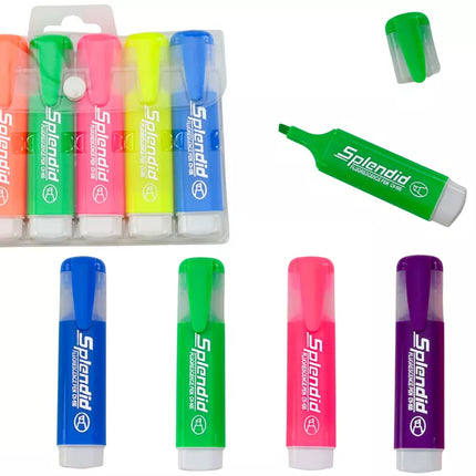 Pastelinių spalvų žymeklių rinkinys 6 vnt.