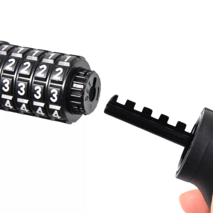 Dviračio spyna, kombinuota spyna, skaitmeninis kodas