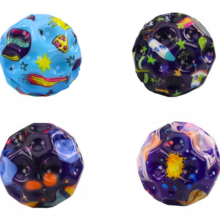 Minkymo ir atšokimo kamuoliukas su ertmėmis 7cm