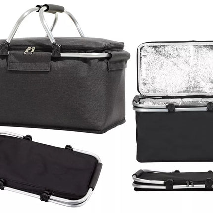 Termiškai izoliuotas sulankstomas pikniko krepšys 30l