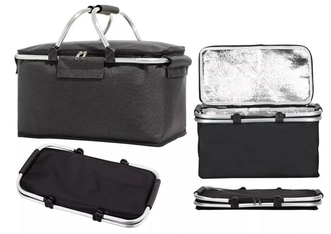 Termiškai izoliuotas sulankstomas pikniko krepšys 30l