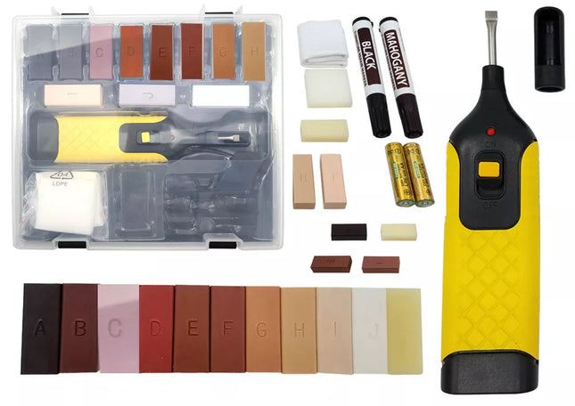 Vinilo plokščių remonto komplektas PVC PVC SPC ir kitiems plastikams