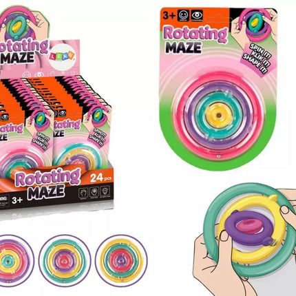 Sensorinis žaislas nuo streso – besisukantys ratukai