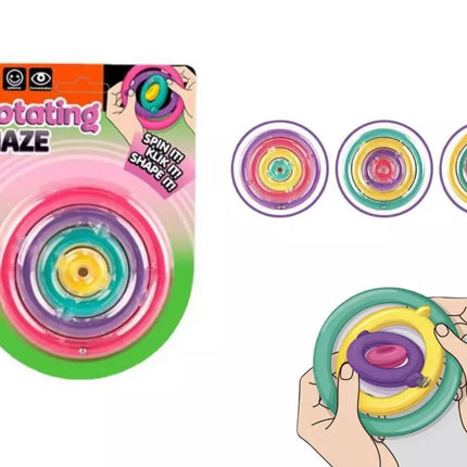 Sensorinis žaislas nuo streso – besisukantys ratukai