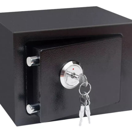 Namų raktų seifas, plieninis, juodas, 23x17x17cm
