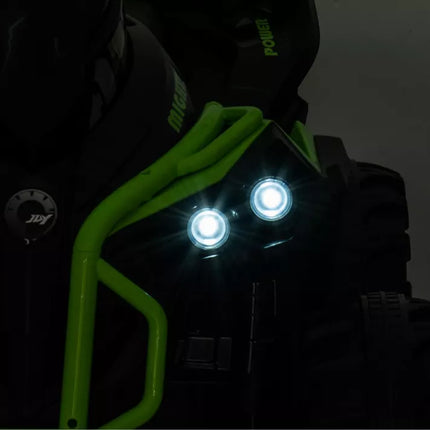 GTS1199 Žalias akumuliatorinis keturratis