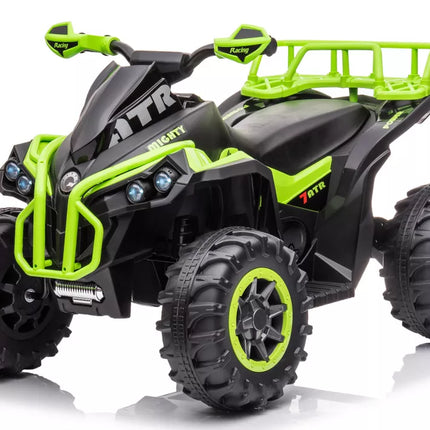 GTS1199 Žalias akumuliatorinis keturratis