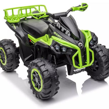 GTS1199 Žalias akumuliatorinis keturratis