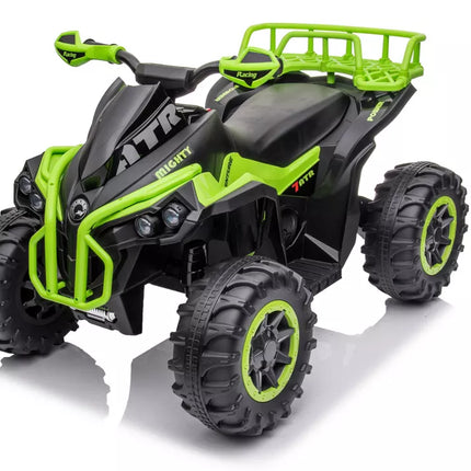 GTS1199 Žalias akumuliatorinis keturratis