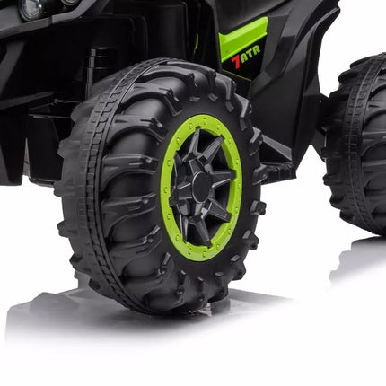 GTS1199 Žalias akumuliatorinis keturratis