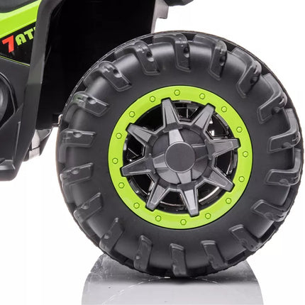 GTS1199 Žalias akumuliatorinis keturratis