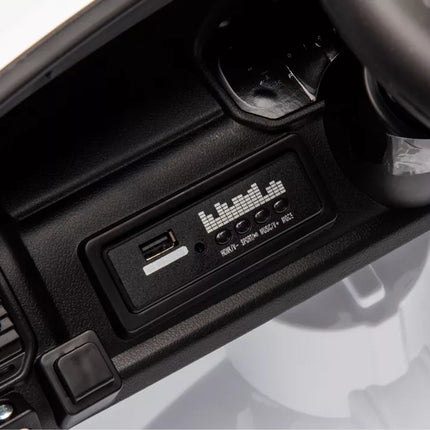 Akumuliatorinis automobilis ZB618 Dodge Ram Baltas