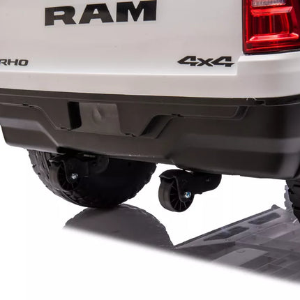 Akumuliatorinis automobilis ZB618 Dodge Ram Baltas