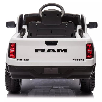 Akumuliatorinis automobilis ZB618 Dodge Ram Baltas