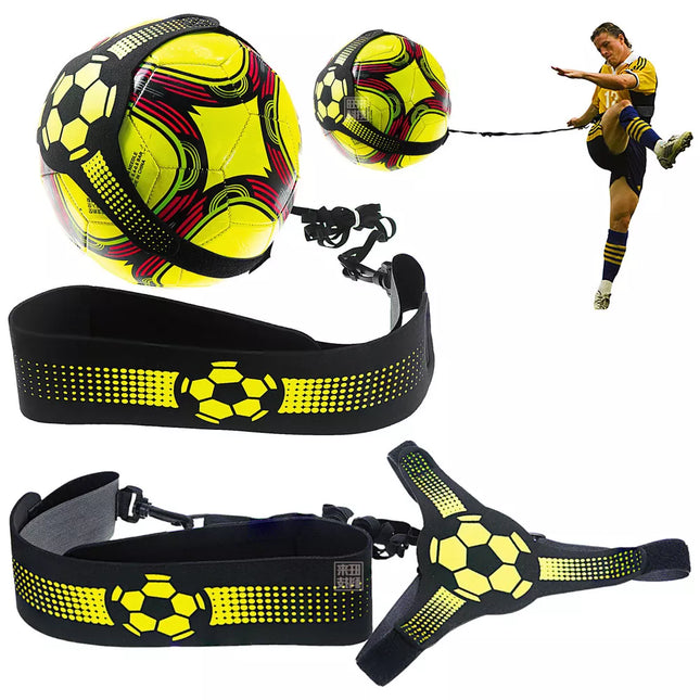 Futbolo treniruočių juosmens diržas, reguliuojamas treniruoklis