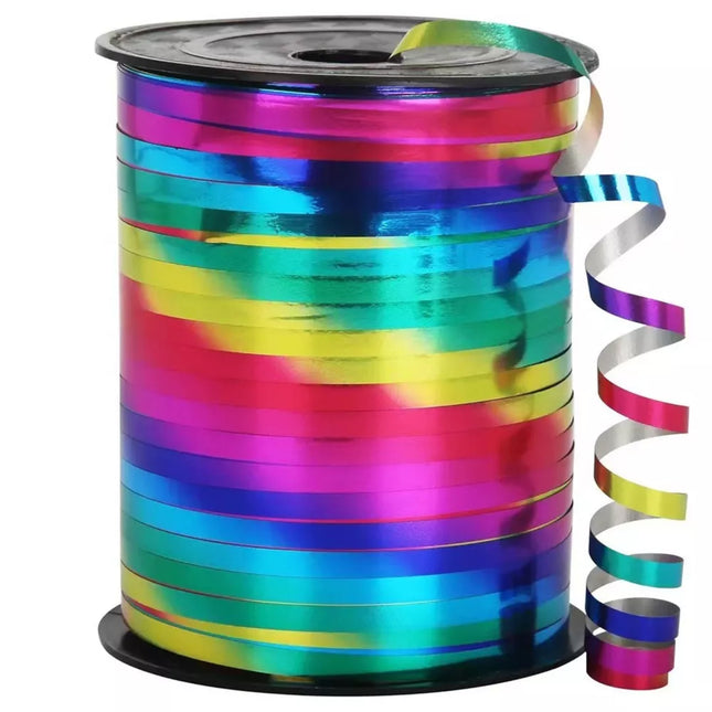 Holografinė juostelė, spalvinga dekoratyvinė ornamentinė, 90 m, 5 mm