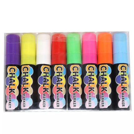 Kreidelių žymeklių spalvotas daugiafunkcinis 8 dalių rinkinys