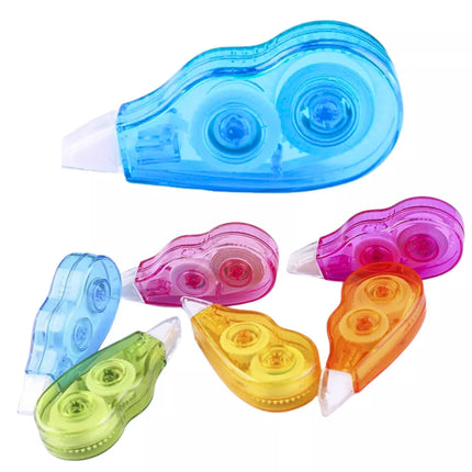 Spalvinga korektoriaus juostelių rinkinys su užtrauktuku, 6 vnt.