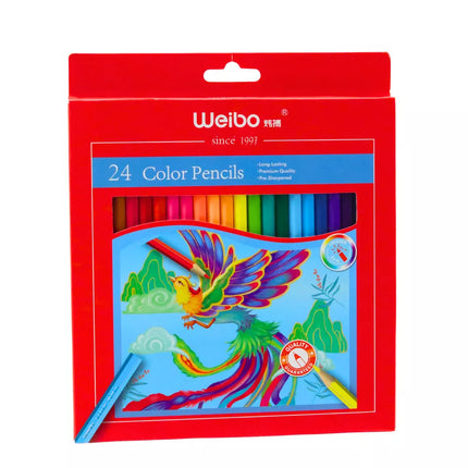 Intensyvių spalvų SV technologijos pieštukų rinkinys, 24 vnt.