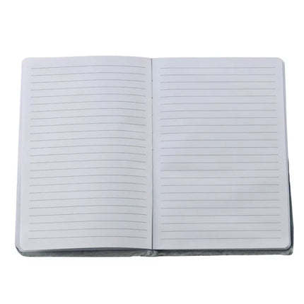 Pliušinis sąsiuvinis su kailiu, linijinis sąsiuvinis su triušiu, spalvotas A5