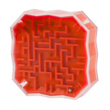 Loginis žaidimas – labirintas su raudonu kamuoliuku