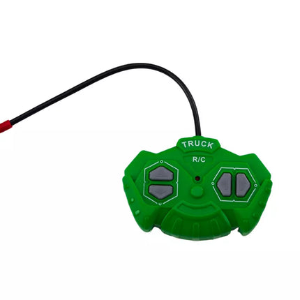 Ekskavatoriaus krautuvo R/C nuotolinio valdymo pakeliamoji svirtis, žalia