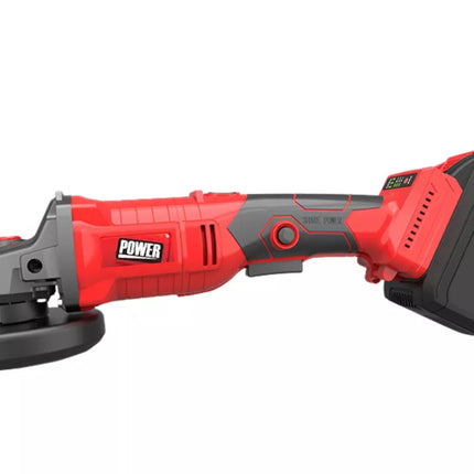 „Pasidaryk pats“ šlifuoklis, raudonas, akumuliatorinis diskas