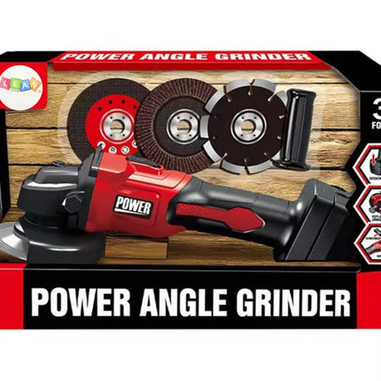 „Pasidaryk pats“ šlifuoklis, raudonas, akumuliatorinis diskas