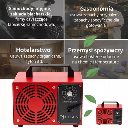 Ozono generatorius oro ozonatorius dezinfekcijai 70 000 mg/val.