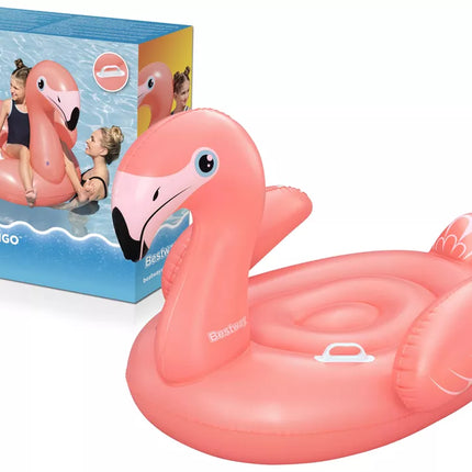 Pripučiamas flamingas Bestway 41525, 138 x 107 cm