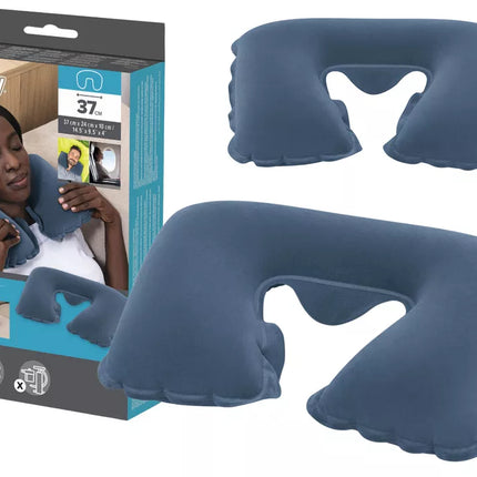 Pripučiama kelioninė pagalvė „Croissant Blue“ Bestway 67006