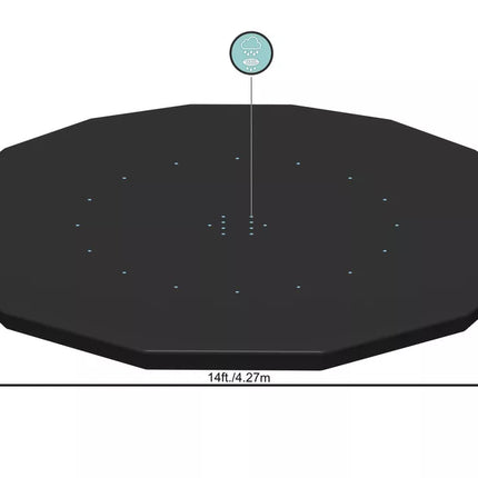 Uždangalas baseinui Frame Pool 427cm Bestway 58248