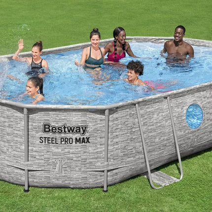 Stačiakampis baseinas Bestway Frame Pool, 427 x 250 x 100 cm, 56946