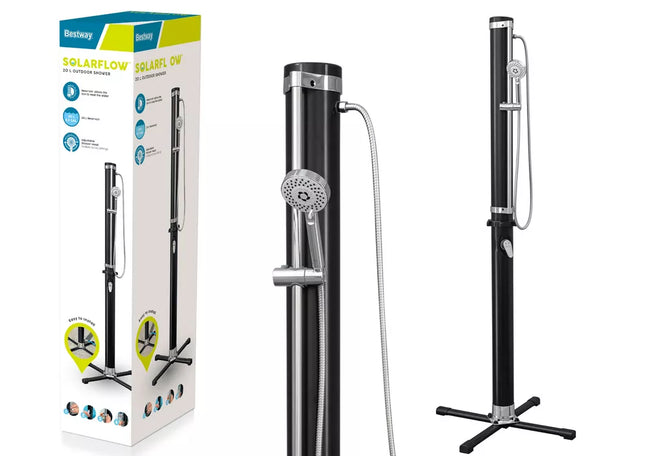 Saulės energija šildomas sodo dušas 20L Bestway 58695