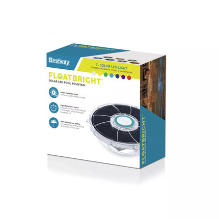 Saulės fontanas su LED apšvietimu baseinui Bestway 58849