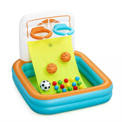 Pripučiamas žaidimų centras su kamuoliukais 120 x 107 x 84 cm Bestway 52728