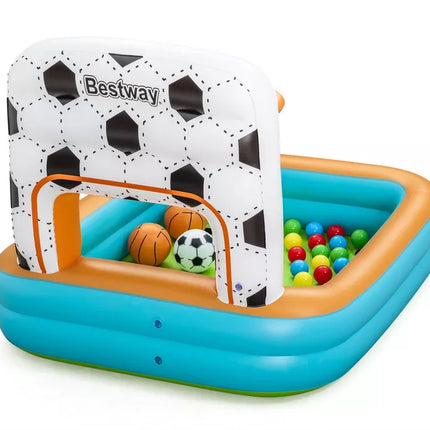 Pripučiamas žaidimų centras su kamuoliukais 120 x 107 x 84 cm Bestway 52728