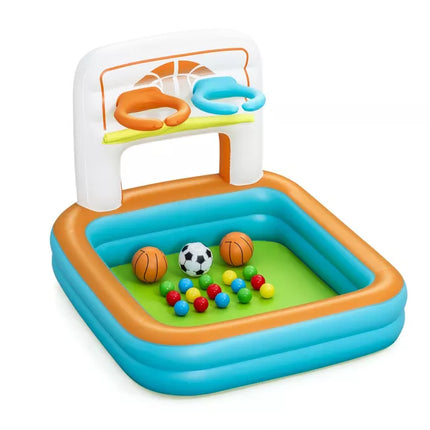Pripučiamas žaidimų centras su kamuoliukais 120 x 107 x 84 cm Bestway 52728
