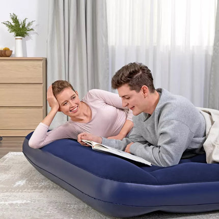 Pripučiamas čiužinys su pompa 203 x 152 x 28 cm Bestway 67226