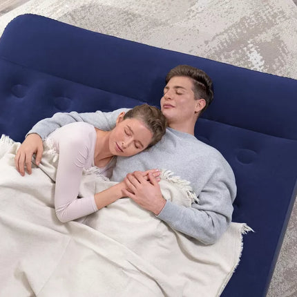 Pripučiamas čiužinys su pompa 203 x 152 x 28 cm Bestway 67226