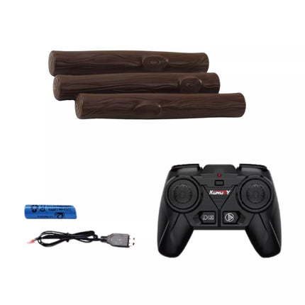 Žemės ūkio traktorius su priekaba ir griebtuvu, valdomas nuotoliniu būdu, RC 2.4G