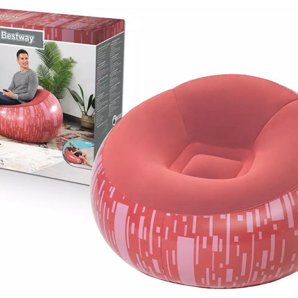 Pripučiama kėdė raudona Bestway 75052