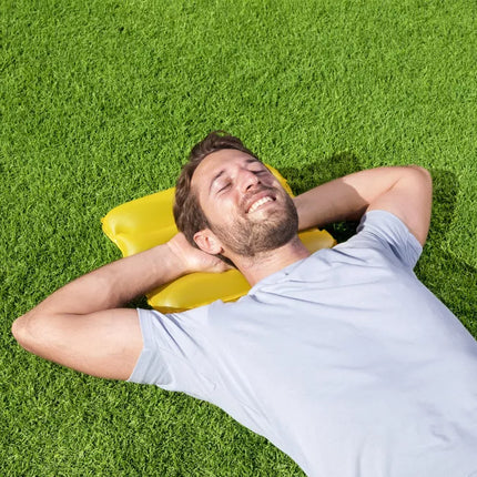 Pripučiama pagalvė 38 x 25 cm geltona Bestway 52127