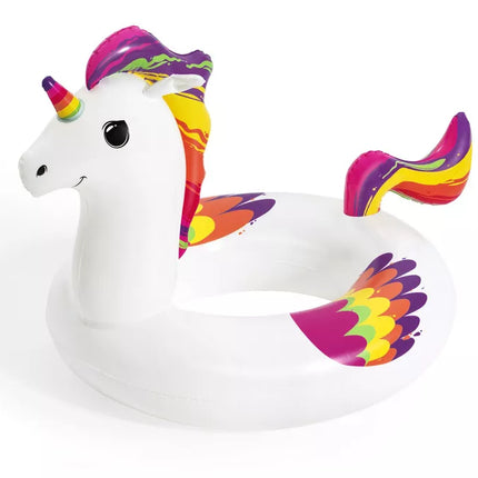 Pripučiamas vienaragis plaukimo ratas 119 x 91 cm Bestway 36159