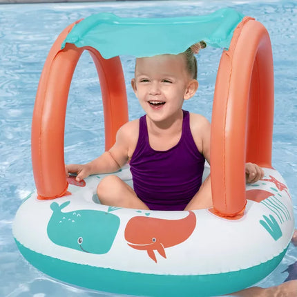 Pripučiama pontoninė valtis su stogeliu 84 x 67cm Bestway 34203