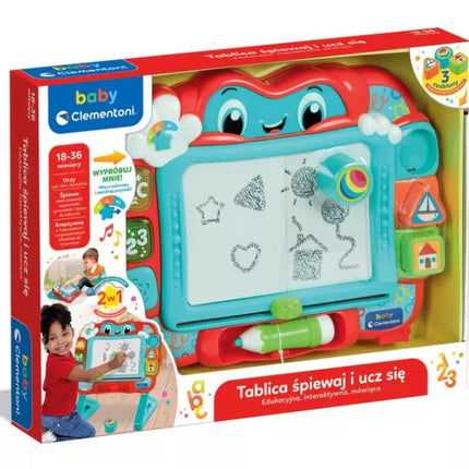 Interaktyvi mokomoji lenta lenkų kalba Clementoni 50927