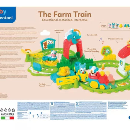 Interaktyvus ūkininko traukinys Clementoni 17391